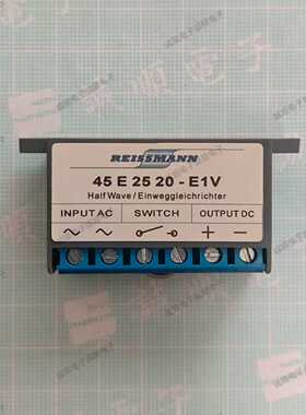 45 E 25 20-E1V Einweggleichrichter REISSMANN