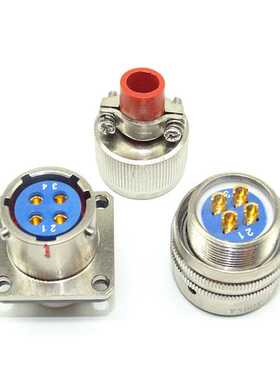 航空插头Y50DX大电流防水圆形电连接器 158厂可兼容互换