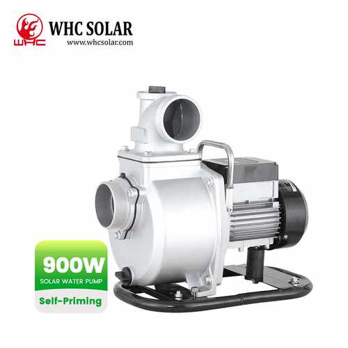 跨境热销WHC900W太阳能灌溉泵光伏自吸泵直流陆地泵