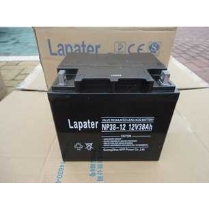 12V38AH 拉普特蓄电池12V38AH NP38 UPS电源电池 Lapater
