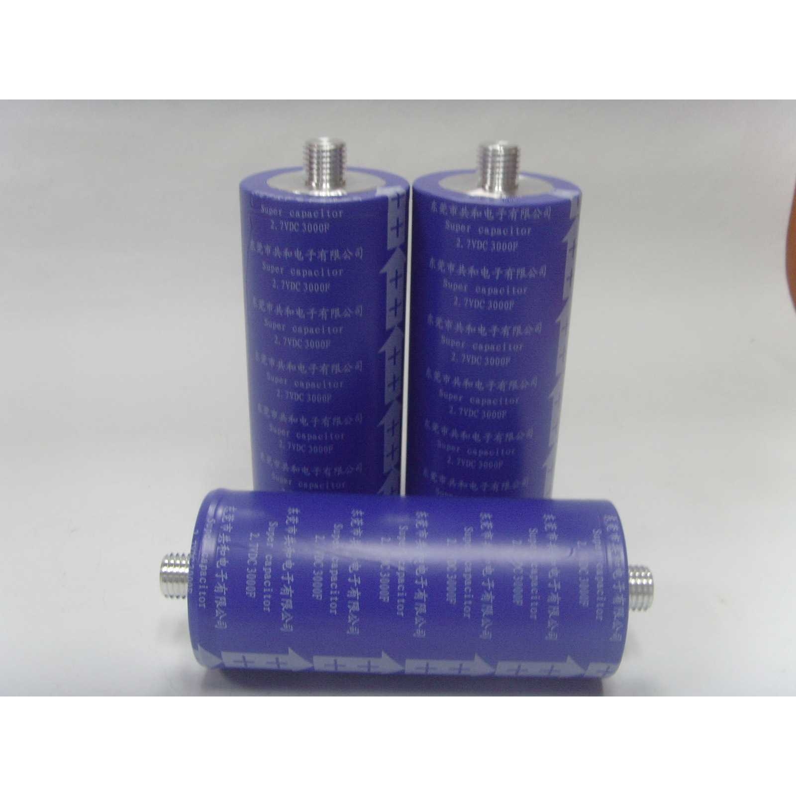 超级电容器 2.7V3000F 螺柱形儲能电容