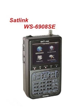 Satlink WS-6908SE寻星仪DVB-S WS6908 3.5inchdigital satellite