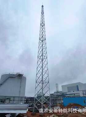 GFL四柱角钢避雷塔 GJT三柱圆钢避雷针塔加工热镀锌防腐