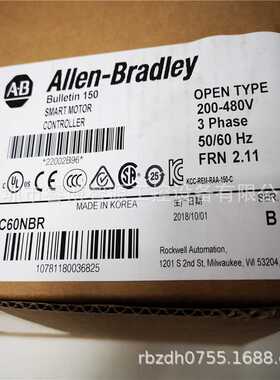 150-C60NBR | AB 软起动器 罗克韦尔Allen-bradley （原装）供应