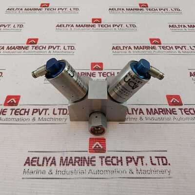 Ham-Let HMB21-4LKLCLC-GF4 Dual Head Valve 60-90psi