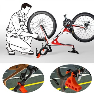 handlebar 跨境新品 repair bracket Bicycle 自行車維修把手支架