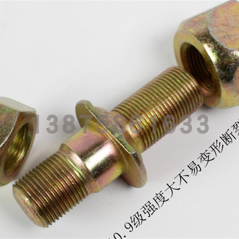 叉车配件 合力k567吨叉车后轮毂螺丝 上钢圈螺丝螺栓螺母