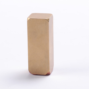 醒獅1.5×1.5×4cm金石篆x刻銅制佛印閑章實(shí)心黃銅印章 仿古銅印