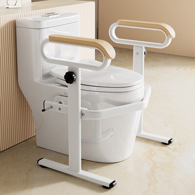 Toilet handrail, no-drilling commode, elderly rise assist