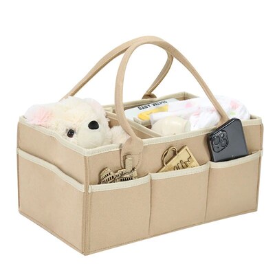 Baby Diaper Storage Mommy Tote Basket Baby Stroller Hanging