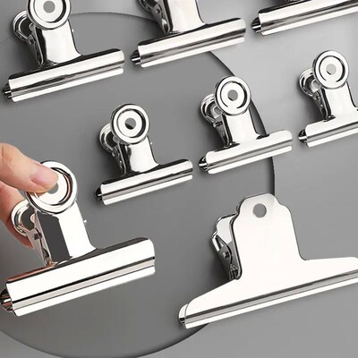 Stainless Steel Multi-functional Metal Clamp Paper Clips Str