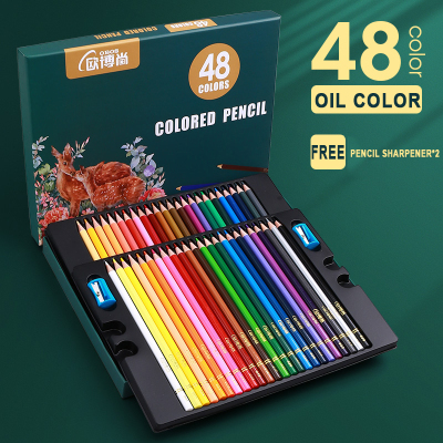 48/72/120/150/200 Professional Oil Color Pencil Set Watercol