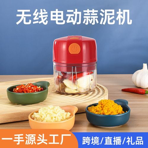 蒜泥搅蒜机迷你电动捣蒜器捣蒜泥神E器小型家用蒜蓉机宝宝辅食料