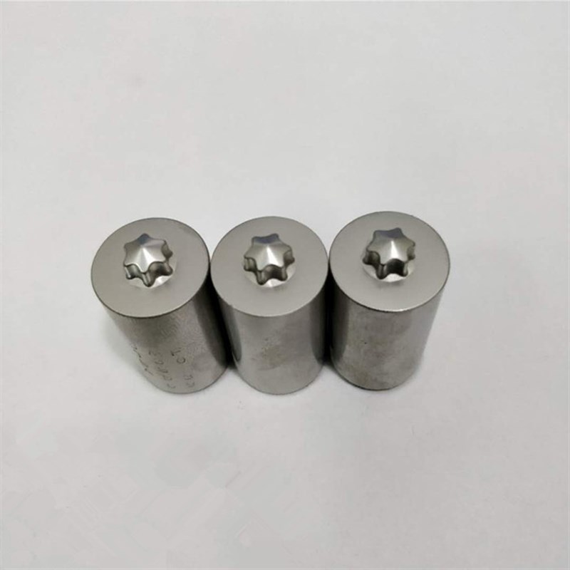 螺丝二冲模具平头T6T8内梅花槽型冲头非标订制M42高速钢景昇新款