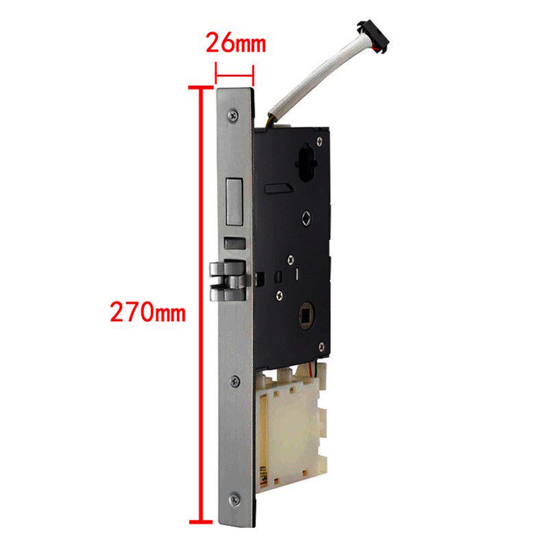 酒店宾馆刷卡锁锁体锁芯房v间门磁卡感应智能公寓电子锁锁具配件