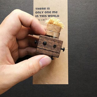 可循环原木车载香水瓶创意出风口香水木质汽车T装饰香薰空瓶香氛