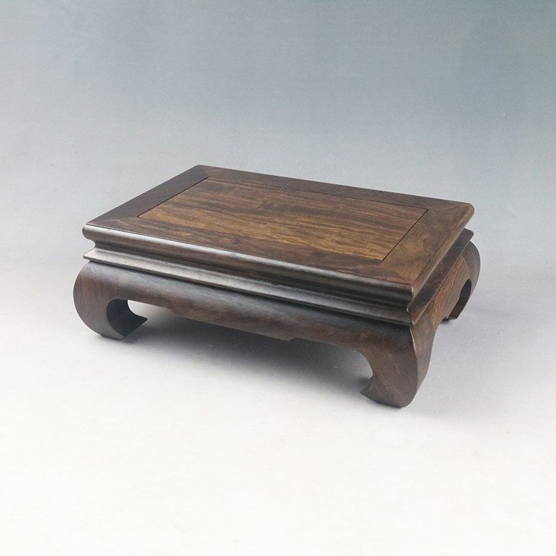 实木方形托d架花盆摆件底座雕刻工艺品鱼缸花瓶佛像香炉奇石木底,家居饰品,木雕,淘宝优惠券,粉丝福利购,淘宝优惠卷