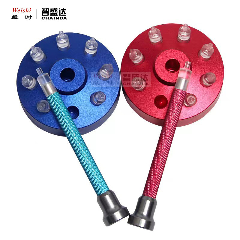 修表工具8胶头手动装针机胶头装针器表针安装笔压针器分秒针针冲