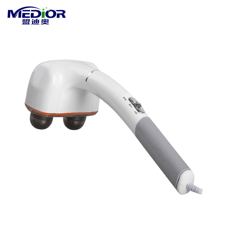 双头按摩捶击电动按摩器腰部肩部手持式敲打家用多功能全身捶背器