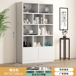 摆件展示架客厅家用简易办公室图书馆收纳书架 博古架新c中式