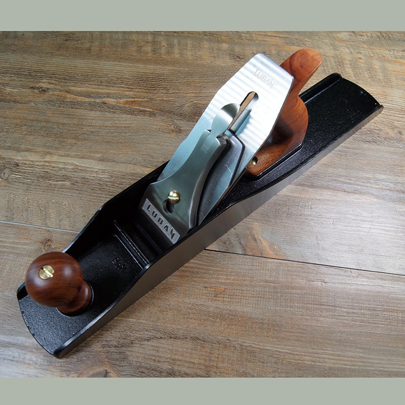 鲁班/LUBAN l高档6号金属刨欧式铁刨 细刨 手推刨 木工刨不锈钢