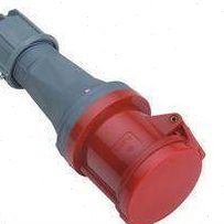 63A4芯380V 藕合插座TYP2918 工业连接器 正宗威浦工业插座