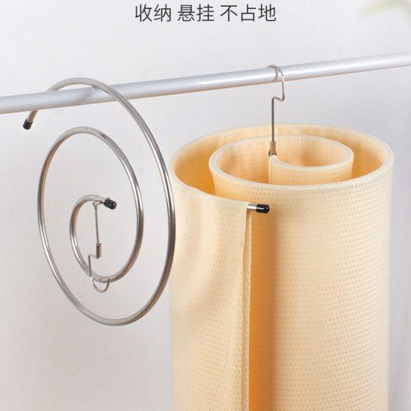 喜泽晒被子神器螺旋式床单被罩被套晾晒架阳台多功能晾衣架可折叠,收纳整理,金属衣架,淘宝优惠券,粉丝福利购,淘宝优惠卷