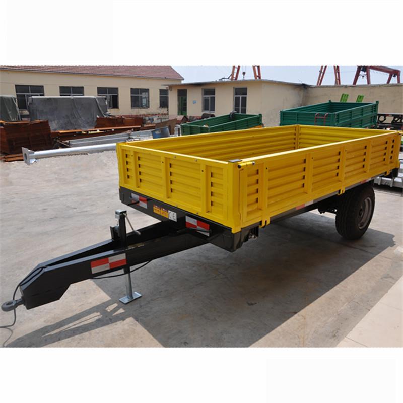 欧盟CE认证自卸农用拖车拖拉机牵引农用拖车工具车斗车