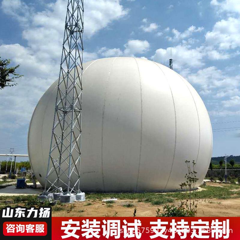 沼气双膜气柜养殖场造纸厂污水处理储气袋软体沼气袋全套设备