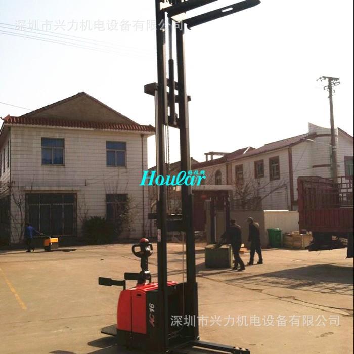 1.6吨4.5米全自动堆高车合力全自动升高车电动堆垛机CDD16-950