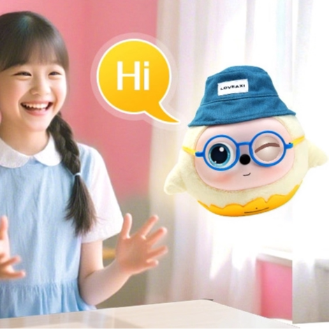 lovi智能陪伴机器人定制款帽子