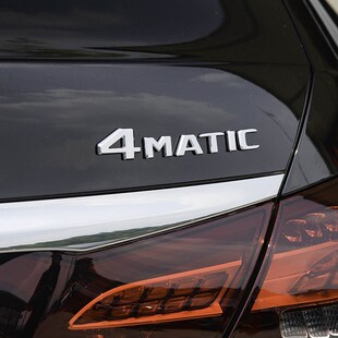 奔驰C级尾标尾标C43C200 C260L C63S V8改装后车标贴装饰贴字母标