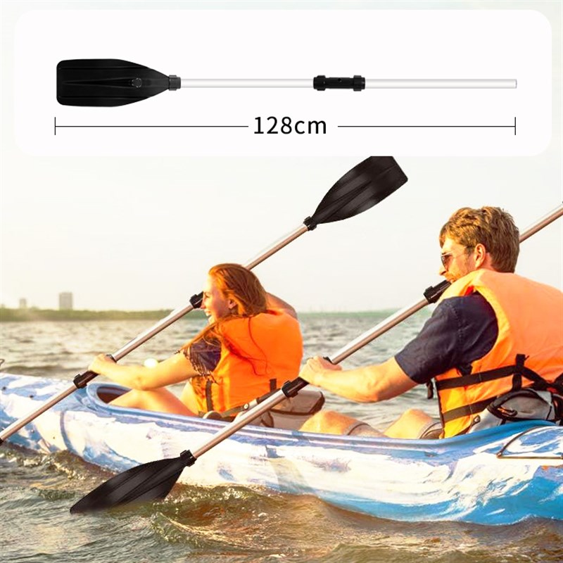 皮划艇船桨桨板划桨铝合金划船浆充气船独木舟配件