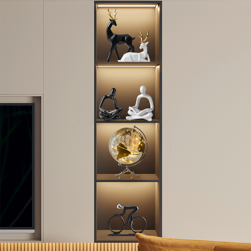 电视柜酒柜装饰品摆件轻奢高档高级感套装家居客厅高端大气上档次