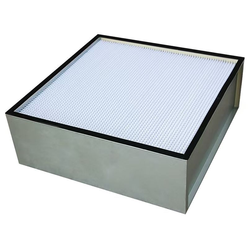 高效空气过滤器H13有隔板工业用高效滤芯净化车间W型大风量过滤器