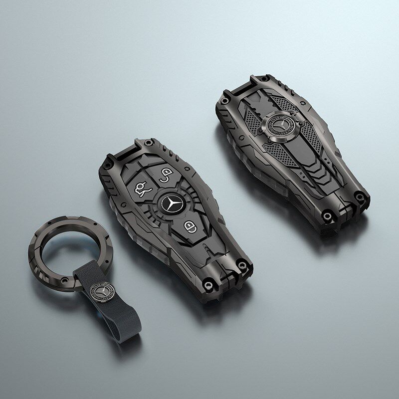 奔驰c260l钥匙套e300l老款c180车glc260壳gla200威霆b200包a180扣