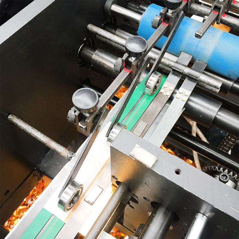 潍坊全自动折叠元宝的机器 元宝机配件 发蓝电镀走纸轴承压纸轮