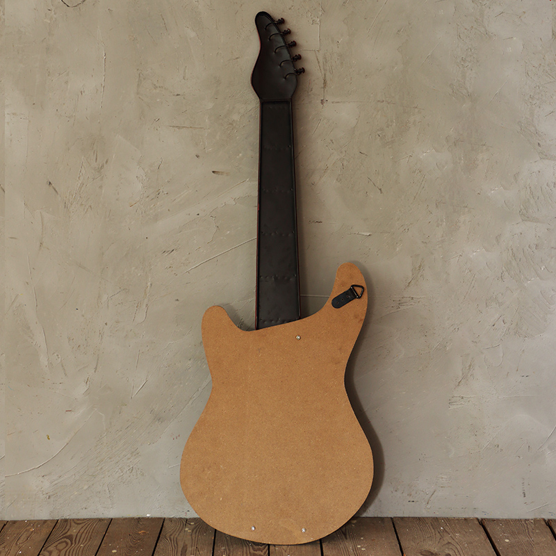 复古铁艺吉他装饰壁挂创意家居房间酒吧餐厅乐器模型挂件墙上装饰