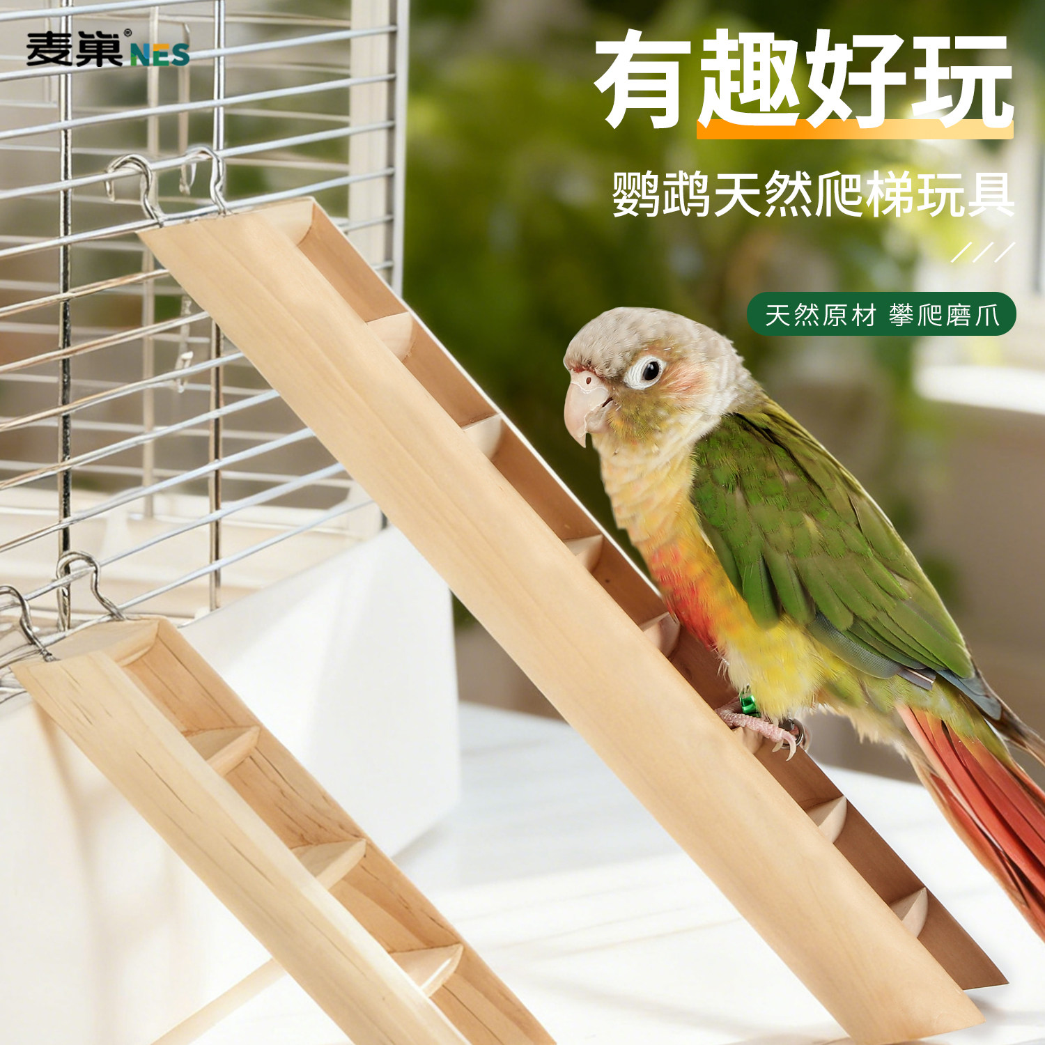 鹦鹉爬梯云梯鸟玩具解压磨爪牡丹玄凤小太阳专用新型笼内装饰站杆,宠物/宠物食品及用品,鸟玩具,淘宝优惠券,粉丝福利购,淘宝优惠卷