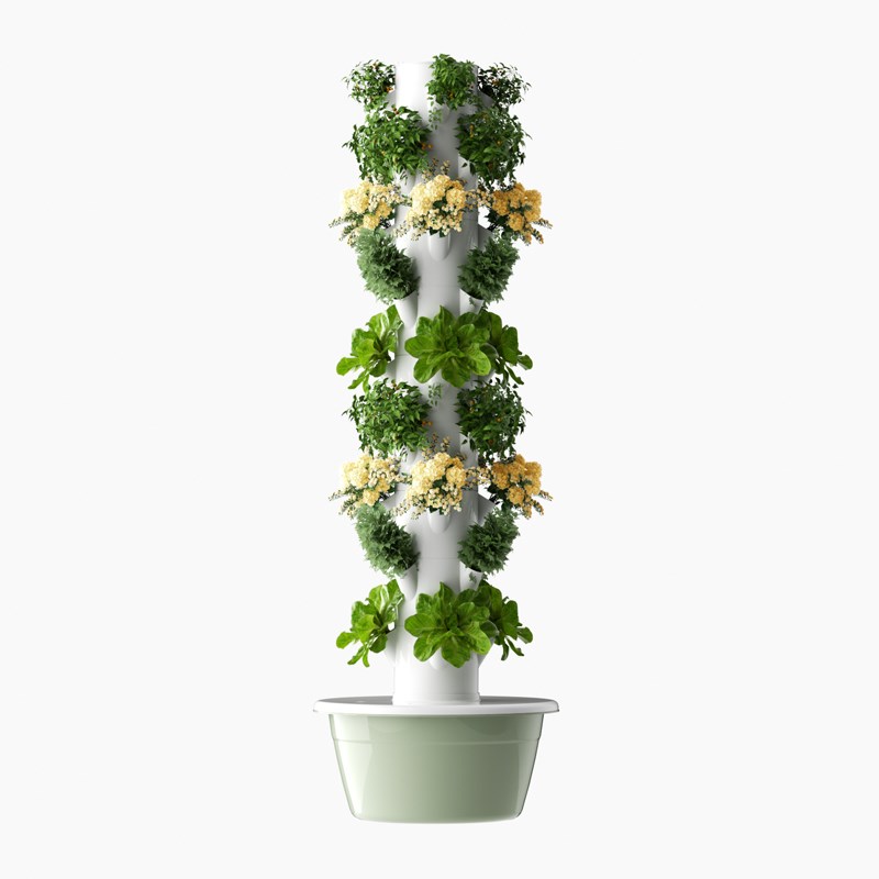 空间树水培e塔智能蔬菜种植机家庭垂直无土栽培设备阳台种菜管道