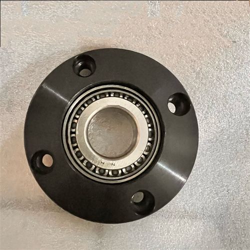 法兰轴承座组件单轴承型圆形钢y制带座轴承固定座圆锥滚子轴承切