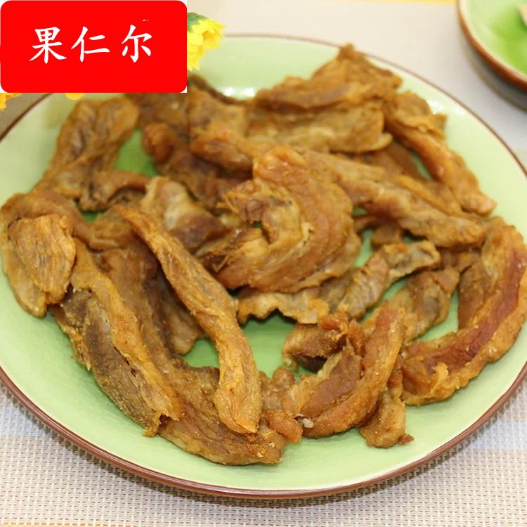 脆巴香 黄桥肉渣 香酥片180g袋装 泰兴特产 猪肉干 零食小吃 包邮