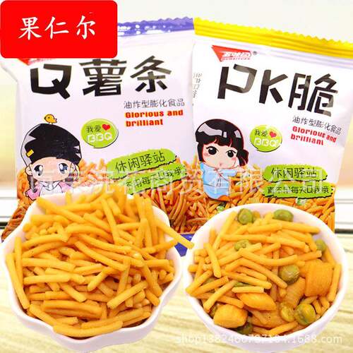五味园 PK脆 BBQ 点心堡独立小包装称重 4口味供选 10斤