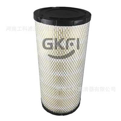 2116040176螺杆空压机空滤SAV15空气滤芯黑胶一头通滤清器