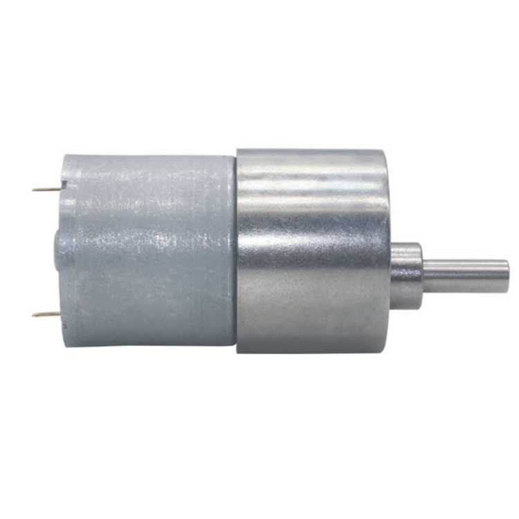 12-24V 7-1600RPM高扭矩全金属减速直流齿轮电机偏心轴GB37-5350