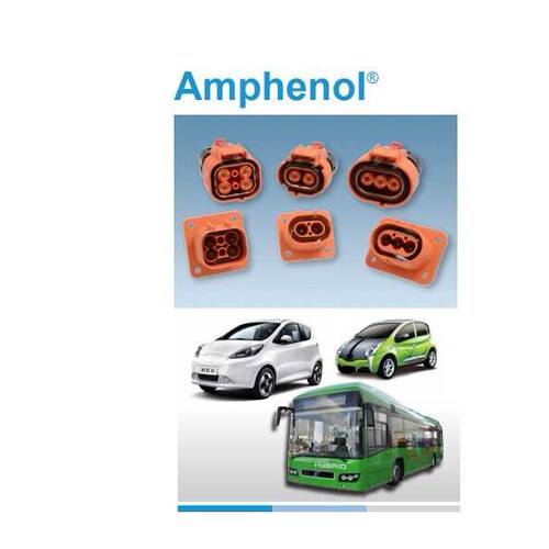 Amphenol新能源汽车连接器ELP3Y04