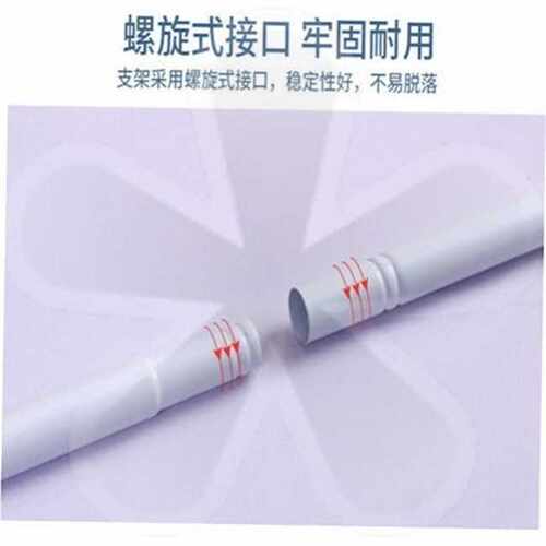 KI9S蚊帐支架杆m子单买加粗加厚配件铁艺烤漆架子家用16毫米12mm