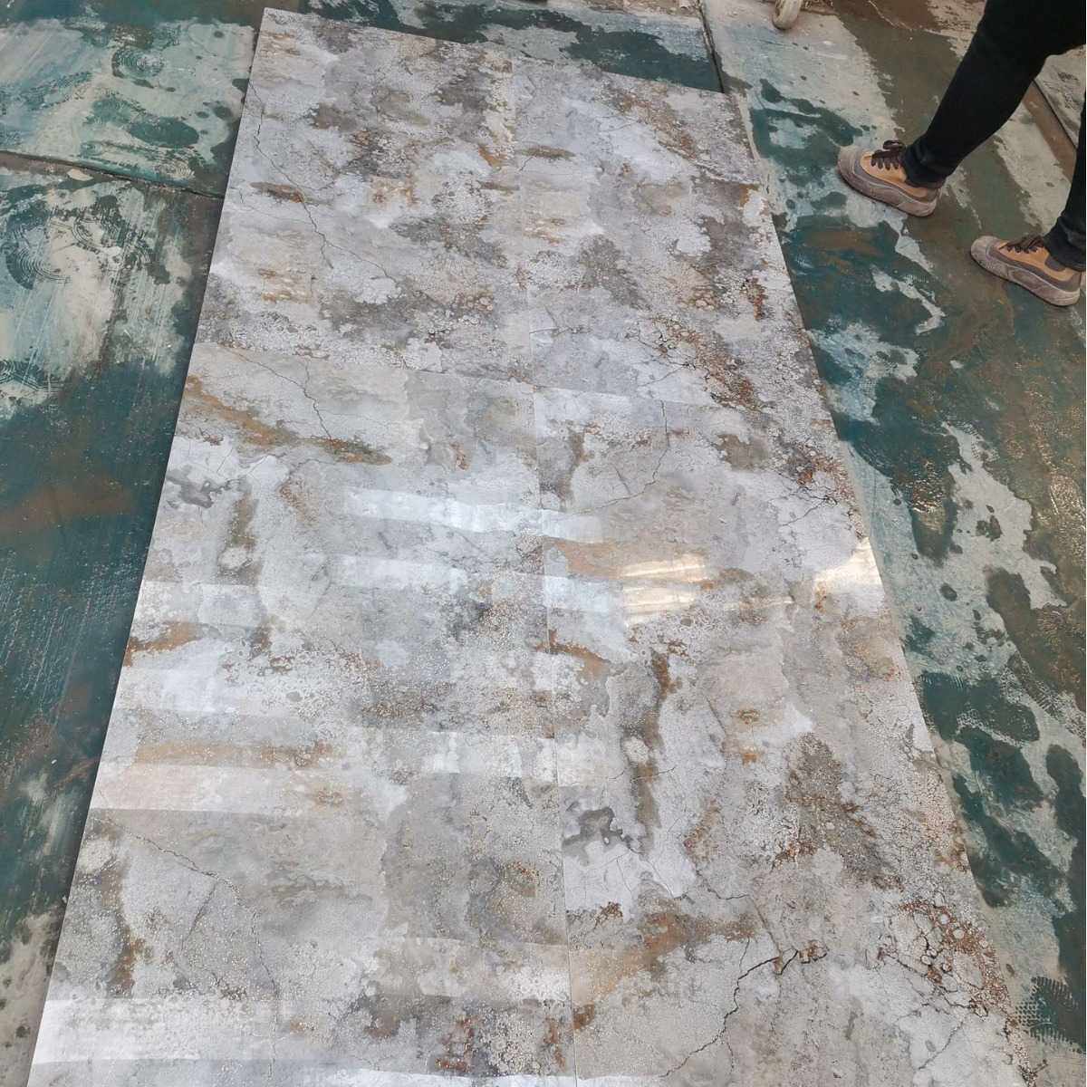 通体大理石金丝釉瓷砖600x1200客厅餐厅玄关地板背景墙砖