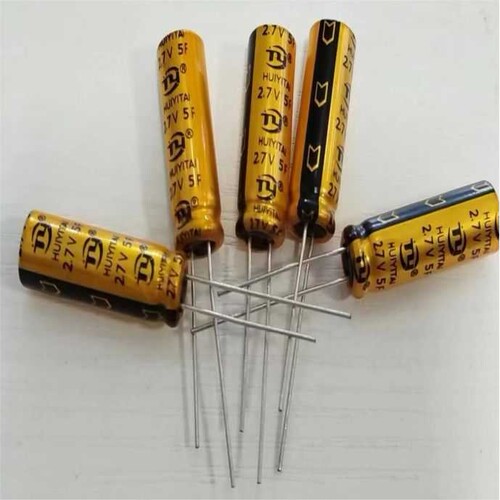 法拉电容3V 1F 2F 3.3F 5F 7F 10F 15F 25F 30F 50F 100F 120F
