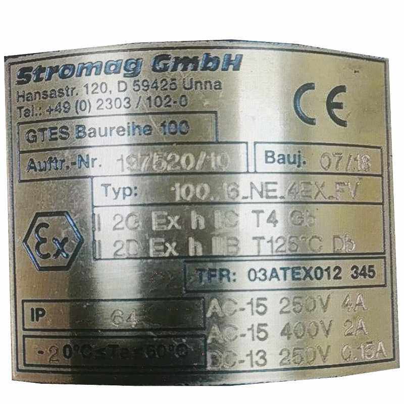 凸轮开关100-16-NE-4EX-FV